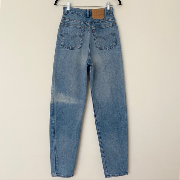 Levi's Denim - Vintage 1980s Levi’s 501 Womens Ultra High Rise Mom Fit Tapered Long size 26